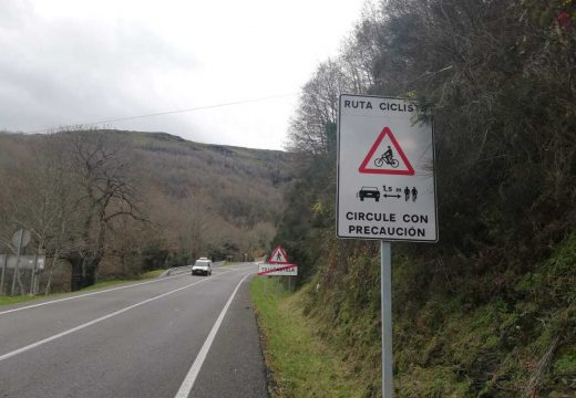 A Xunta remata os traballos de sinalización de rutas ciclistas protexidas en máis de 600 Km de estradas autonómicas